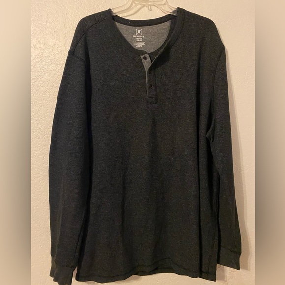Four George Thermal Henley Shirts 2XL(50-52) - Picture 5 of 11